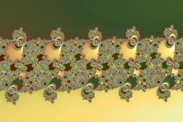 mandelbrot fractal image named Double five