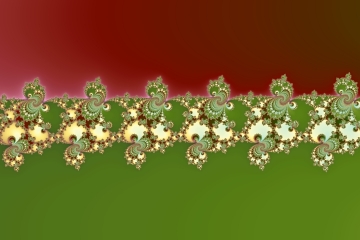 mandelbrot fractal image named Double six