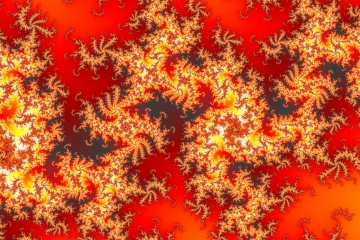 mandelbrot fractal image named Dragon Wars