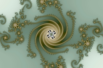 mandelbrot fractal image named dream of gold
