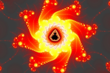 mandelbrot fractal image named ecologic demise