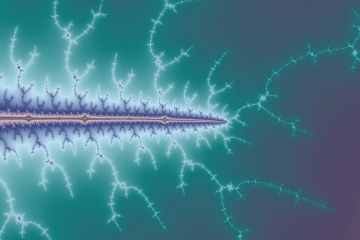 mandelbrot fractal image named electric needle