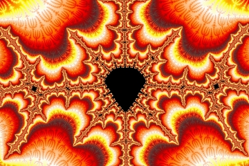 mandelbrot fractal image named electric void
