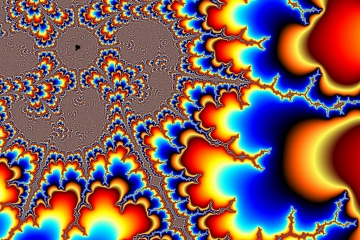 mandelbrot fractal image named electricity