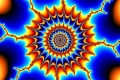 Mandelbrot fractal image electrified