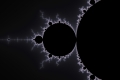 Mandelbrot fractal image electrowormhole
