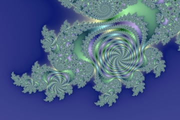 mandelbrot fractal image named Elegante