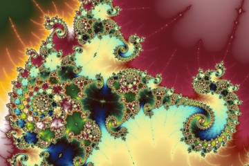 mandelbrot fractal image named Elephant