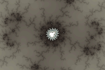 mandelbrot fractal image named emblem