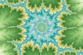 Mandelbrot fractal image emerald