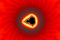 Mandelbrot fractal image enraged eye