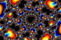 Mandelbrot fractal image eruptio