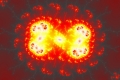 Mandelbrot fractal image eternal flame