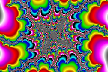 mandelbrot fractal image named evo