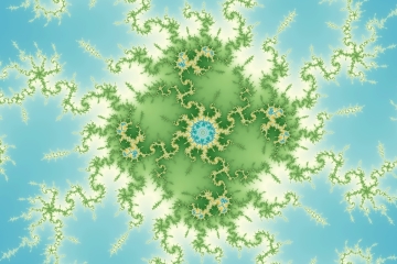 mandelbrot fractal image named Exotic island