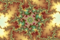 Mandelbrot fractal image fallen leaves