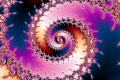 Mandelbrot fractal image featherswirl