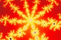 Mandelbrot fractal image Fire_Flower