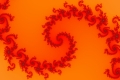 Mandelbrot fractal image Fire Wave