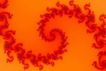mandelbrot fractal image named Fire Wave