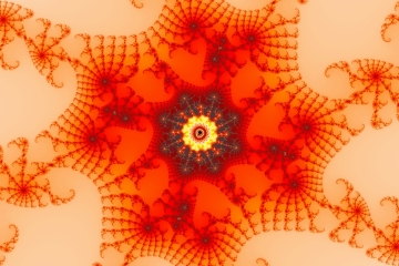 Mandelbrot fractal image named Fire Web by Katsuruka mandelbrot fractal image named Fire Web