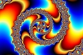 Mandelbrot fractal image first spiral