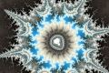 Mandelbrot fractal image flake