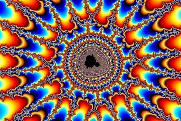 mandelbrot fractal image named flame-ring