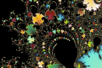 Mandelbrot fractal image named flare by papazulu mandelbrot fractal image named flare