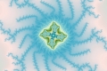 Mandelbrot fractal image flower god