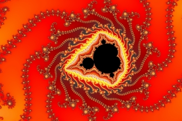 mandelbrot fractal image named Forbidden sun