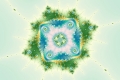 Mandelbrot fractal image force path