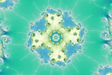 mandelbrot fractal image named force path II