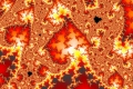 Mandelbrot fractal image forest of fire
