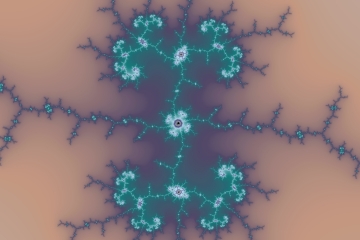 mandelbrot fractal image named Four Kidneys