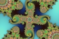Mandelbrot fractal image Fractal cross