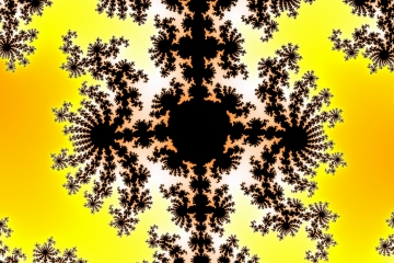 mandelbrot fractal image named Fractal shadow