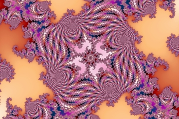 mandelbrot fractal image named framed lace