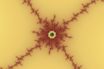 mandelbrot fractal image named freeflower