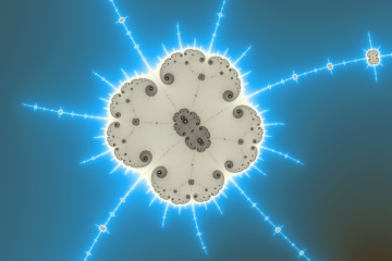 mandelbrot fractal image named frozen over