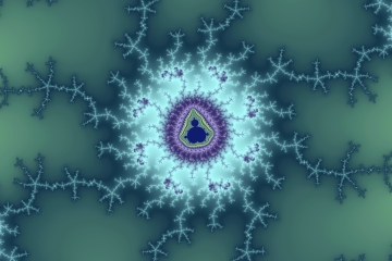 mandelbrot fractal image named galactic pond