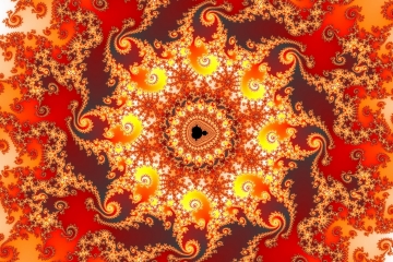 mandelbrot fractal image named galaxy of fire
