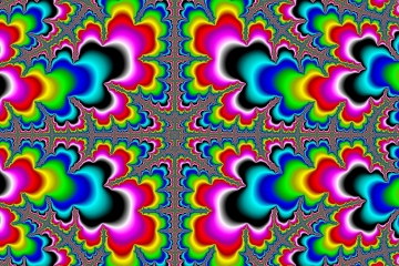 mandelbrot fractal image named Garden