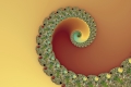 Mandelbrot fractal image geode