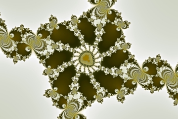 mandelbrot fractal image named Geometrical art I