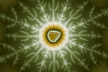 mandelbrot fractal image named glo web