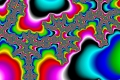 Mandelbrot fractal image glob trees