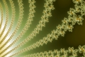 Mandelbrot fractal image globe