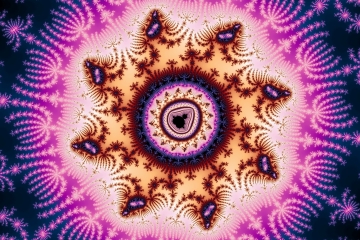 mandelbrot fractal image named glowing