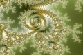 Mandelbrot fractal image God swirl